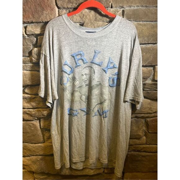 Vintage 1990s NBC Store‎ Curly’s Gym Three 3 Stooges Tshirt - Picture 1 of 6
